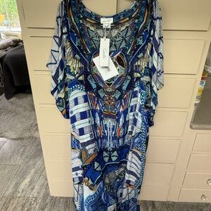The Camilla Rhythm And Blues Long V Neck Kaftan NWT